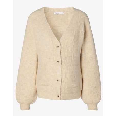 Cardigan grossesse beige | Kaavi