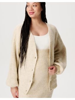 Cardigan grossesse beige | Kaavi