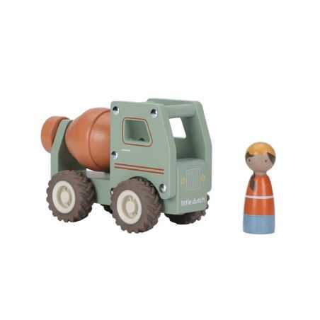 Camion toupie en bois
