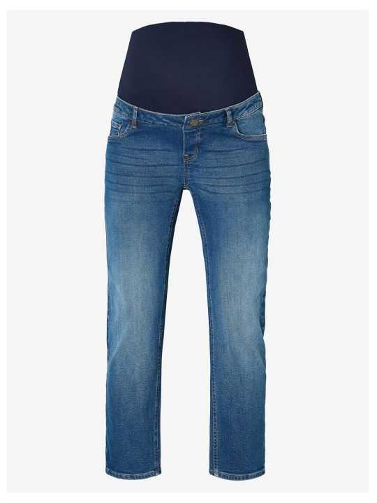 Jeans grossesse droit chevilles Hawa | Bleu