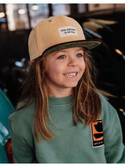 Casquette velours sweet | Almond