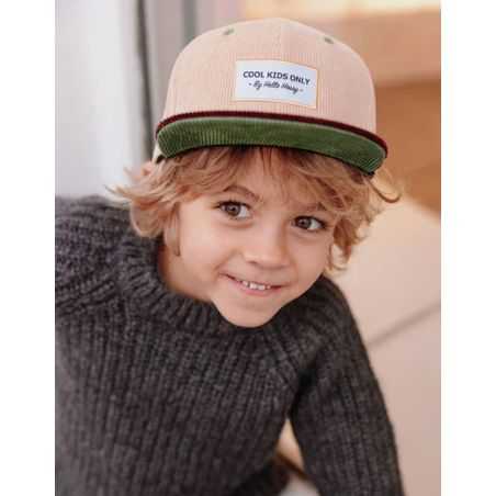 Casquette velours sweet | Almond