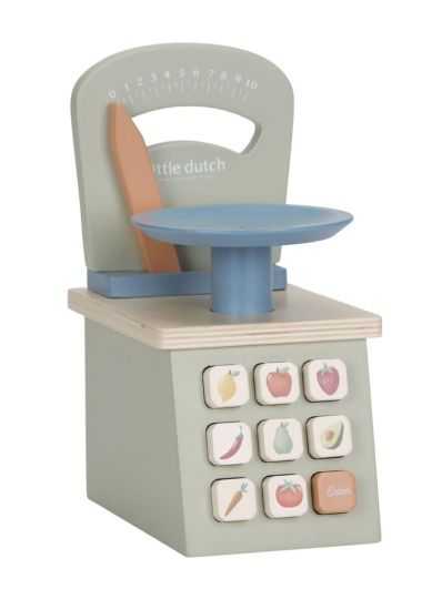 Balance de marchande en bois