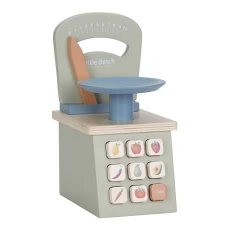 Balance de marchande en bois