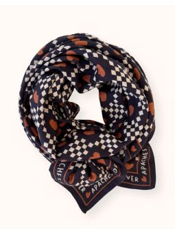 Grand foulard Latika | Amor Météorite