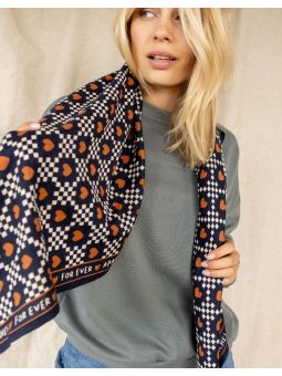 Grand foulard Latika | Amor Météorite