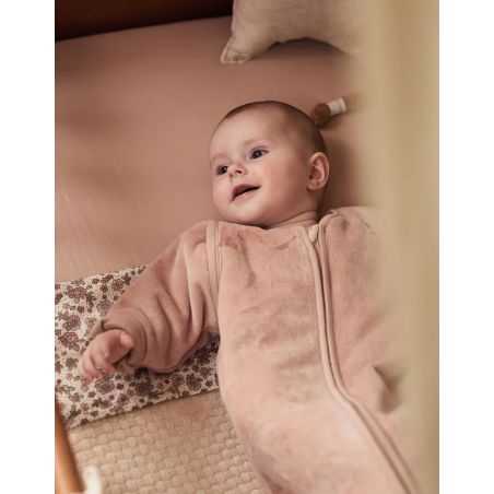 Gigoteuse 4 saisons avec manches | Velours rose