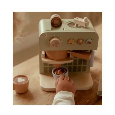 Machine à café en bois