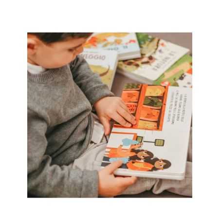 Livre douces histoires sonores | Les courses