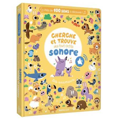 Livre Cherche et trouve sonore | Animaux