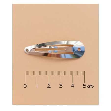 Barrette nœud papillon | Liberty mitsi jacinthe bleu