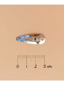 Duo mini barrettes papillon | Liberty poppy daisy rose