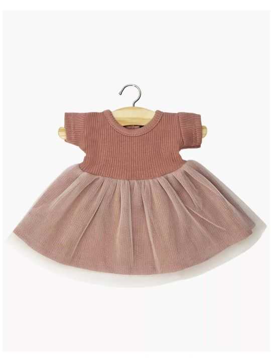 Robe tutu Rosana | Rose argile