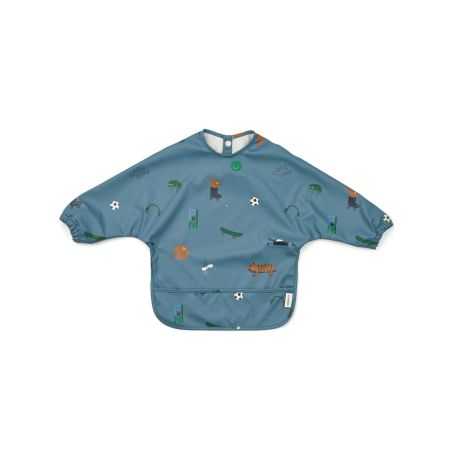 Bavoir tablier | Fun beach blue