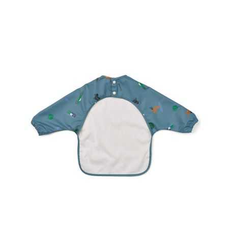 Bavoir tablier | Fun beach blue