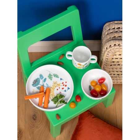 Coffret vaisselle porcelaine 3 pièces | Forêt Mawa