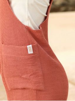 Salopette maternité Maya | Terracotta