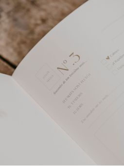 Livre de naissance Petit Amour | Beige