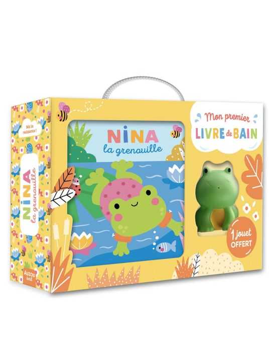 Livre de bain magique | Nina la grenouille