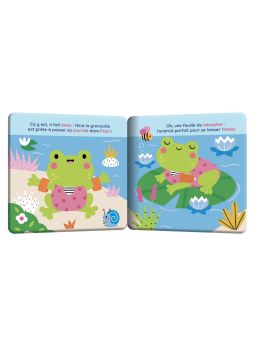 Livre de bain magique | Nina la grenouille