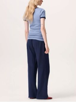 Pantalon grossesse fluide | Bleu navy