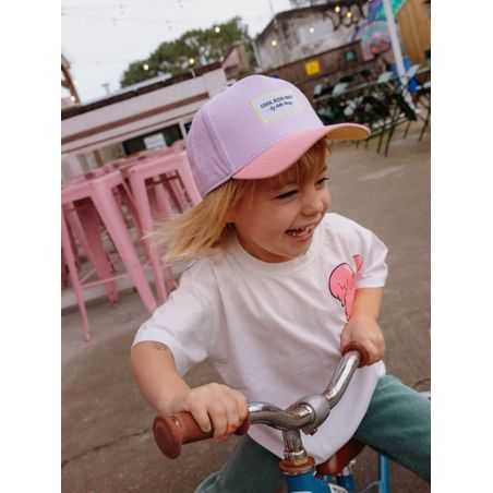 Casquette tissu | Mini purply