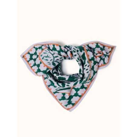 Petit foulard Manika | Garden lilas