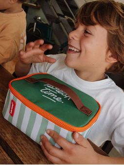 Sac isotherme repas | Green stripes