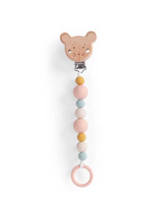 Attache tétine bois silicone | La petite école de danse