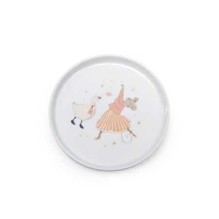 Coffret vaisselle porcelaine 3 pièces | La petite école de danse