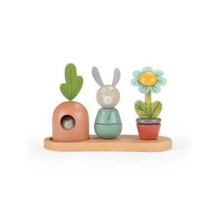Jouet à empiler | Trois petits lapins