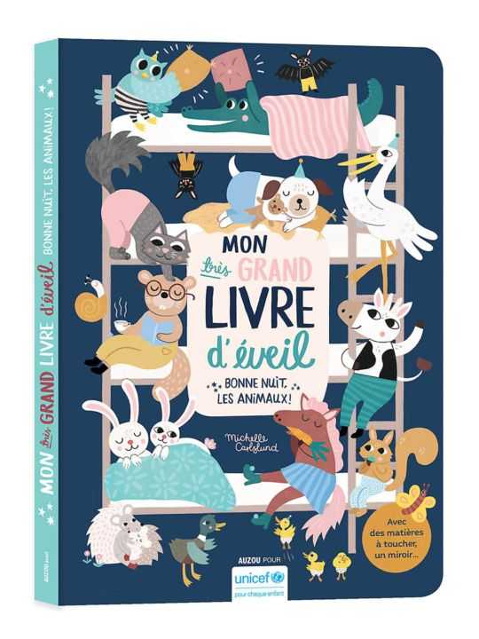 Mon très grand livre d'éveil| Bonne nuit les animaux