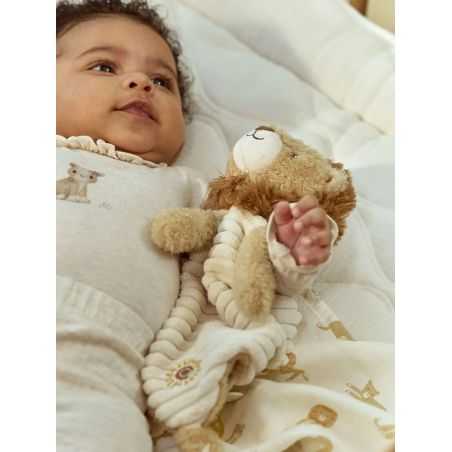 Doudou lion attache tétine | Safari Friends