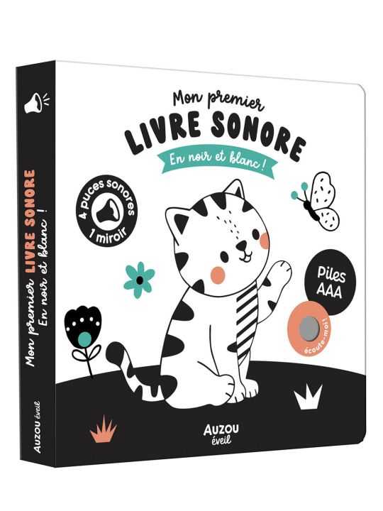 Premier livre sonore | Noir et Blanc