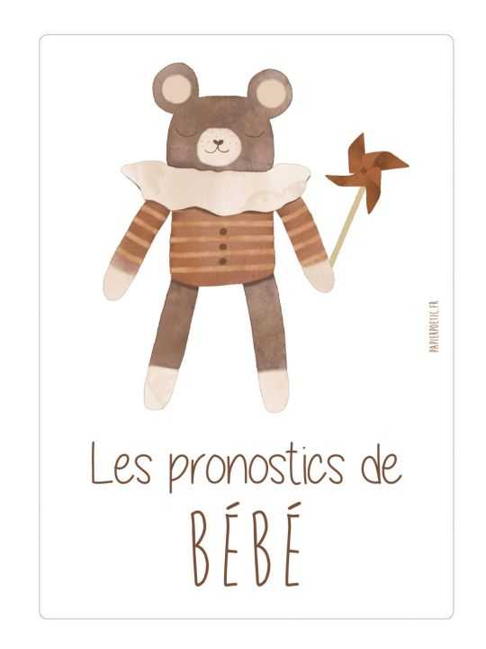 Cartes pronostics bébé