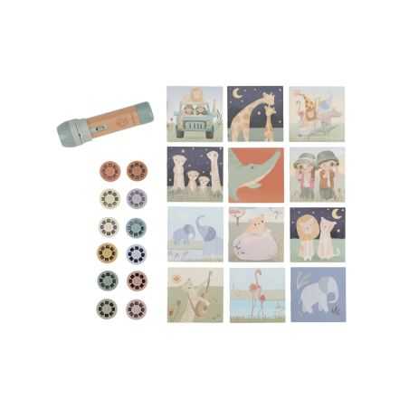 Coffret lampe à histoires | Safari friends