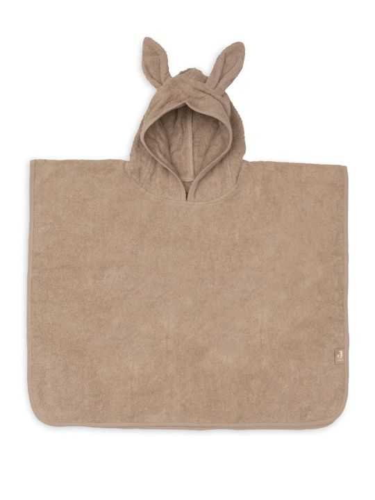 Poncho de bain | Milky coffee