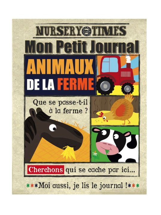 Journal tissu bébé | Animaux de la ferme