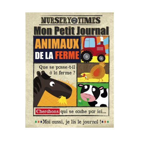 Journal tissu bébé | Animaux de la ferme