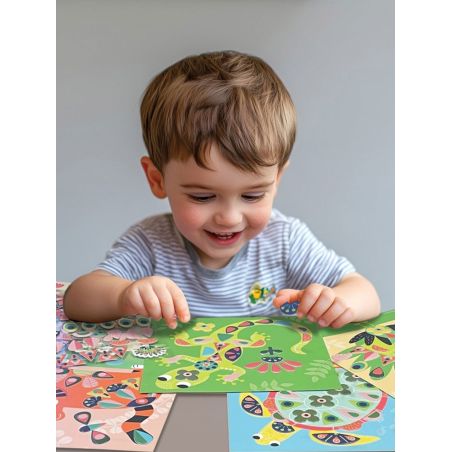 Coffret gommettes | Dans ma savane
