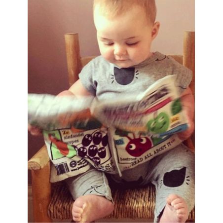 Journal tissu bébé | Couleurs animaux