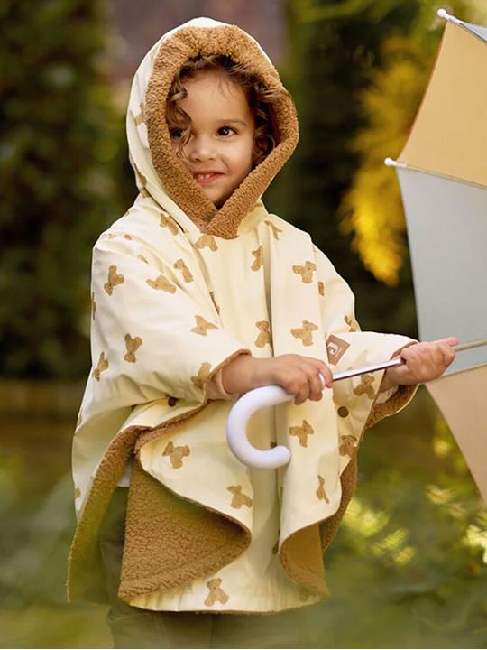 Poncho enfant imperméable | Teddy bear