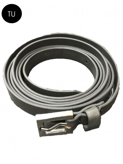 Ceinture grise double tour femme enceinte